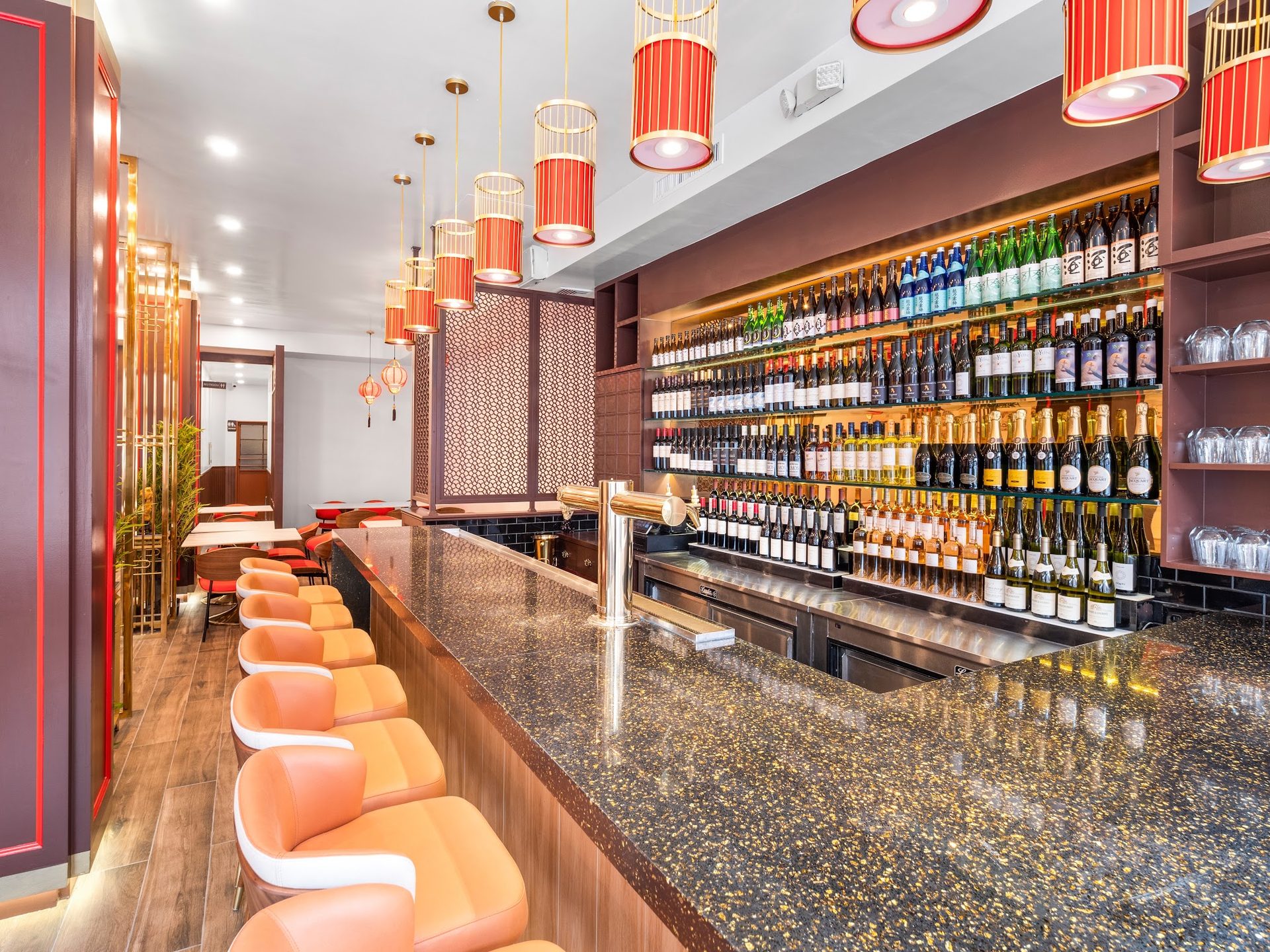 The bar at The Corner