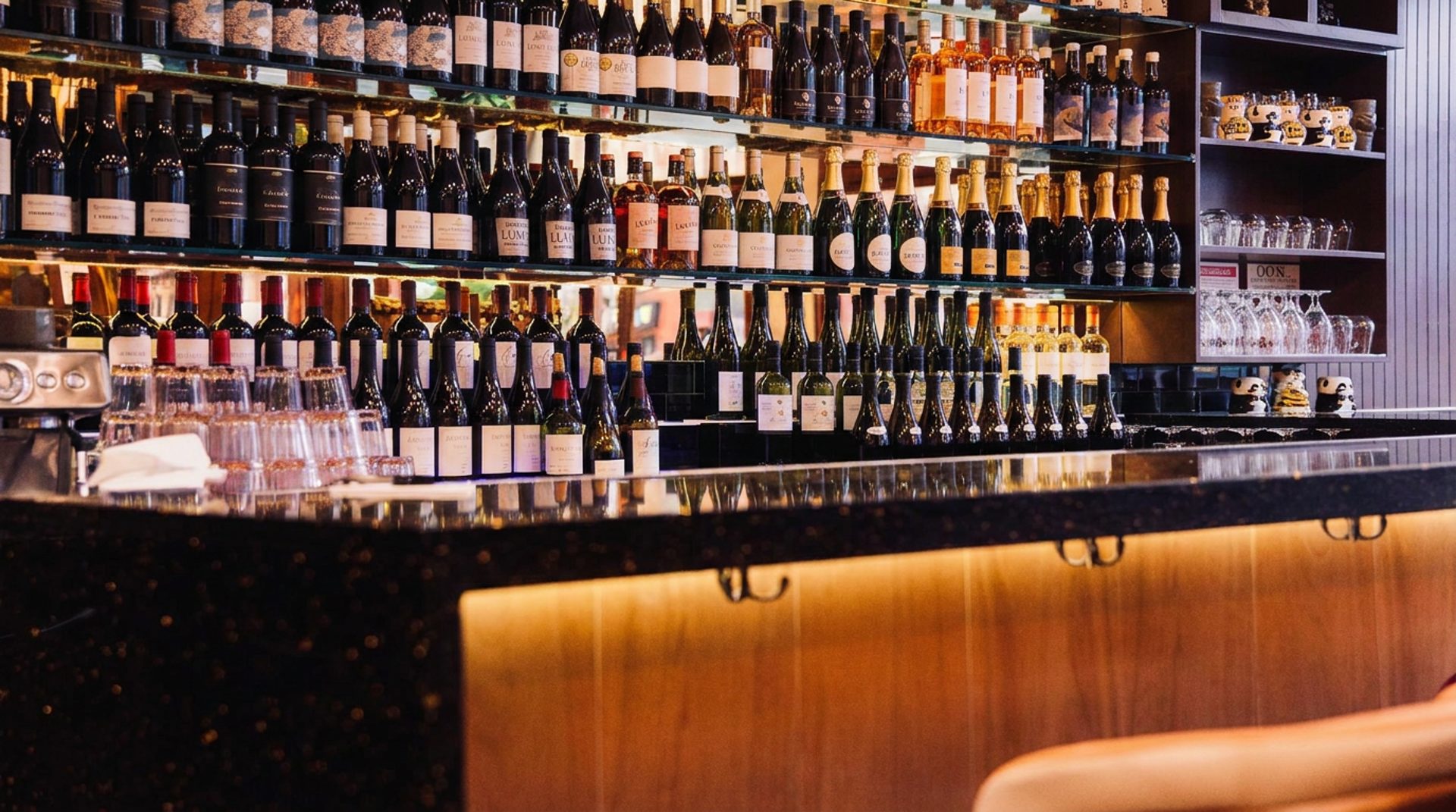 Reserve your seat at the bar