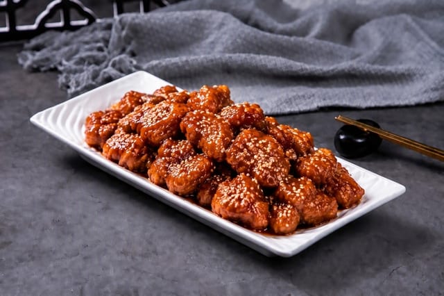 Sesame Chicken芝麻鸡.