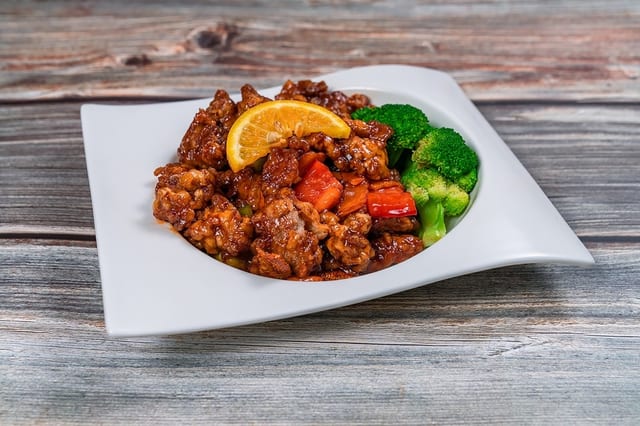 Orange Peel Chicken 陳皮鸡.