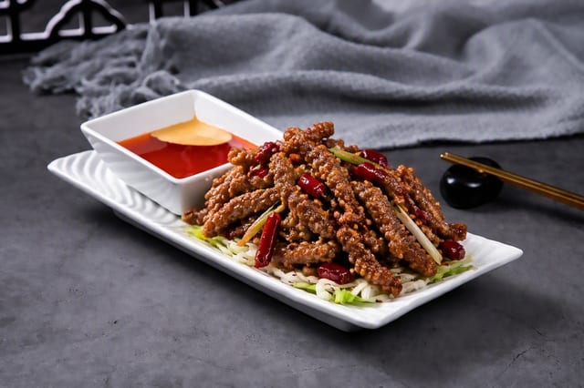 Crispy Shredded Beef 香脆牛肉丝.