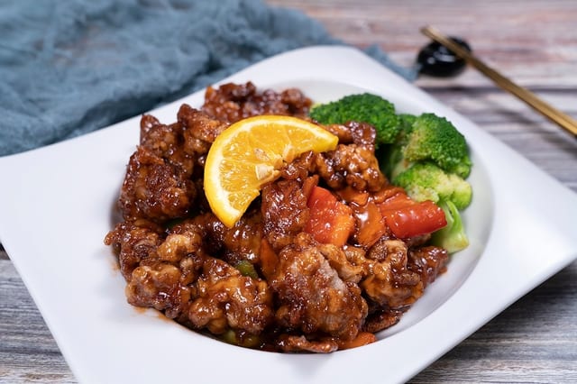 Orange Beef 陈皮牛肉.