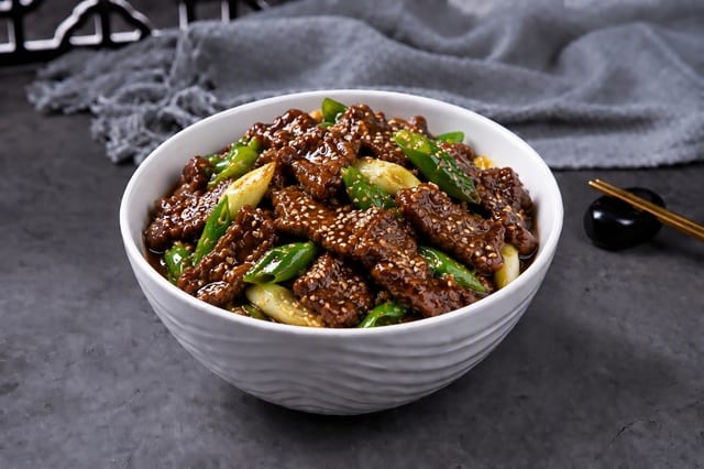 Sesame Beef 芝麻牛肉.