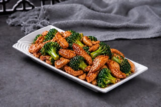 (L) Chicken Broccoli 芥兰鸡.