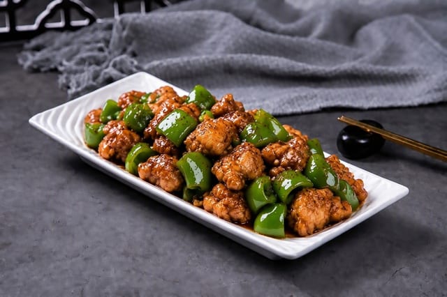 Pepper Chicken 青椒鸡.