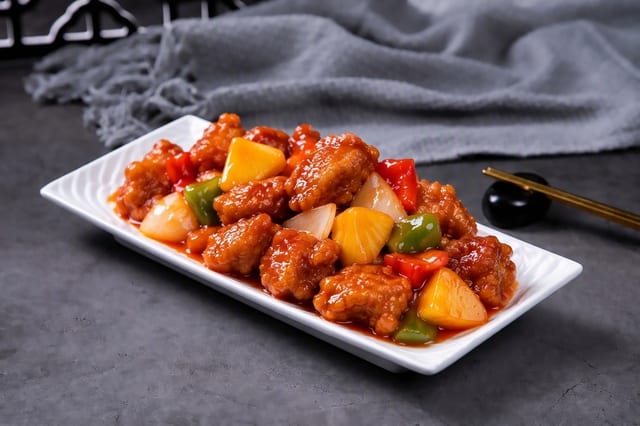 Sweet & Sour Pork 咕噜肉.