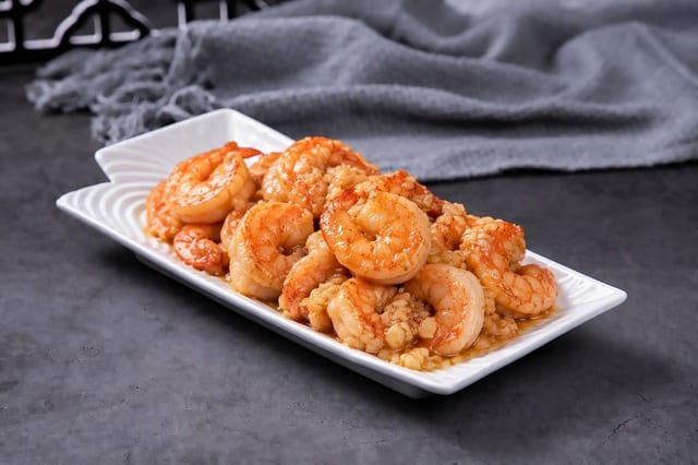 Garlic Shrimp蒜蓉虾仁.