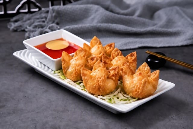 Crab Rangoon (6PC) 芝士蟹脚.