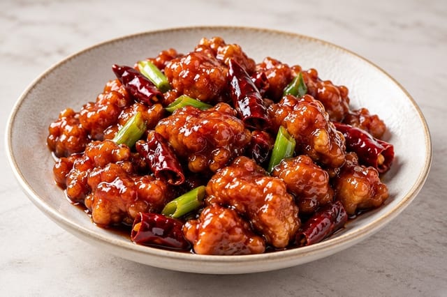 (L) General Tso's Chicken 左中棠雞.