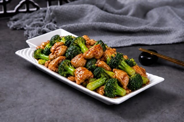 Chicken Broccoli 芥兰鸡.