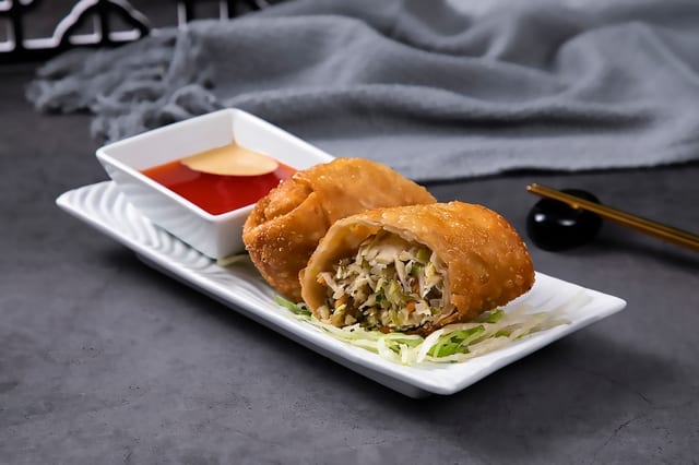 Vegetable Spring Rolls (2Pc) 素春卷.