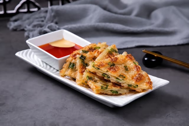 Scallion Pancake 葱油饼.