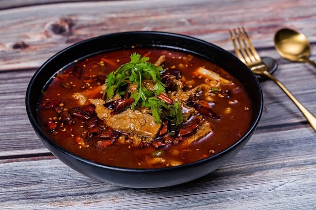 Poached Beef in Chili Broth 水煮牛肉.